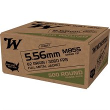 USA WHITE BOX M855 GREEN TIP 5.56MM RIFLE AMMO