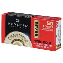 CHAMPION TRAINING 9MM LUGER AMMO