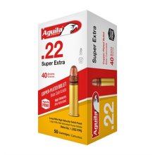 SUPER EXTRA HIGH VELOCITY 22 LONG RIFLE RIMFIRE AMMO