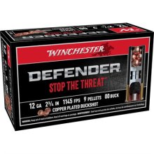 (image for) DEFENDER 12 GAUGE 2-3/4\" #00 BUCKSHOT SHOTGUN AMMO
