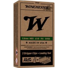 USA RIFLE CLIP PACK M855 5.56X45MM NATO AMMO