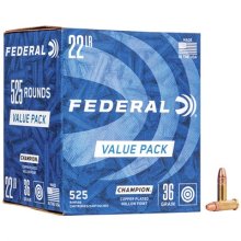 CHAMPION TRAINING 22 LONG RIFLE RIMFIRE AMMO