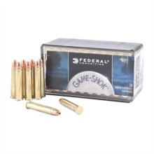 GAME-SHOK AMMO 22 MAGNUM (WMR) 50GR JACKETED HOLLOW POINT