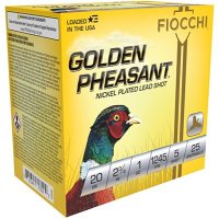 (image for) GOLDEN PHEASANT 20 GAUGE 2-3/4" #5 SHOT SHOTGUN AMMO