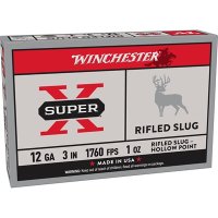 (image for) SUPER-X 12 GAUGE 1OZ RIFLED SLUG SHOTGUN AMMO