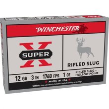 (image for) SUPER-X 12 GAUGE 1OZ RIFLED SLUG SHOTGUN AMMO