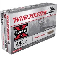 (image for) SUPER-X AMMO 243 WINCHESTER 100GR POWER-POINT
