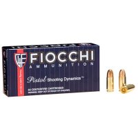 (image for) Fiocchi Shooting Dynamics 9mm 158gr FMJ-Subsonic 50/bx