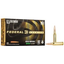 Fed Ammo 6.5 Crdmr 140Gr Gold Medal Sm