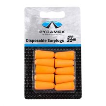 Pyramex Disposable Uncorded Earplugs Nrr 31dB