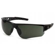 (image for) Atwater Forest Gray H2x Anti-Fog Lens W/ Blk, Silver Frames