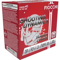 SHOOTING DYNAMICS® 12 GAUGE 2-3/4” 1OZ #8 LEAD SHOT 25/BOX