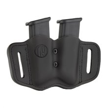 Double Stack Adjustable Magazine Holster Stealth Black