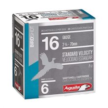 (image for) Aguila Ammo 16ga 2-3/4\" 1oz #6 25rd