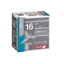 (image for) Aguila Ammo 16ga 2-3/4\" 1oz #8 25rd