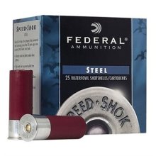Federal Speed Shok HV Steel 12ga 3\" 1-1/8oz #2 25/bx
