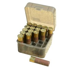 MTM Shotshell Box 25 Round Flip-Top 10 12 Gauge up to 3.5in