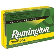 (image for) CORE-LOKT 260 REMINGTON 140GR POINTED SOFT POINT 20/BOX