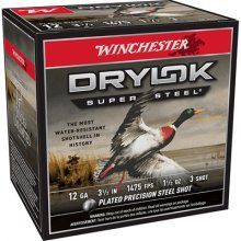 (image for) DRYLOK SUPER STEEL 12GAUGE 3.5\" #3 SHOT SHOTGUN AMMO