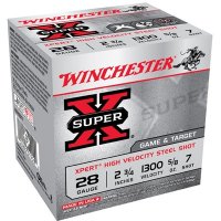 Winchester Xpert HV Steel 28ga 2.75" 5/8oz #7 25/bx