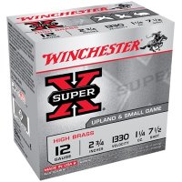 Winchester Super-X High Brass 12ga 2.75" 1-1/4oz #7.5 25/bx