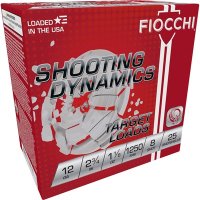 Fiocchi Shooting Dynamics 12ga 2-3/4 1-1/8 #8 25bx