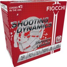 (image for) Fiocchi Shooting Dynamics 12ga 2-3/4 1-1/8 #8 25bx