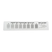 (image for) CHECKERING GAUGE AND RULER