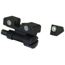 S&W REVOLVER TRU-DOT~ ADJUSTABLE NIGHT SIGHT SET