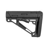 (image for) AR-15 OVERMOLDED BUTTSTOCK COLLAPSIBLE COMMERCIAL RUBBER