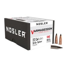 VARMAGEDDON 22 CALIBER (0.224\") FLAT BASE TIPPED BULLETS