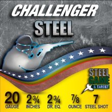 STEEL GAME & TARGET 20 GAUGE SHOTGUN AMMO