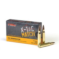 X-TAC MATCH 223 REMINGTON RIFLE AMMO