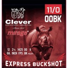 (image for) MIRAGE EXPRESS BUCKSHOT 12 GAUGE #00 BUCKSHOT SHOTGUN AMMO
