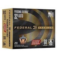 PERSONAL DEFENSE HYDRA-SHOK DEEP 32 ACP HANDGUN AMMO