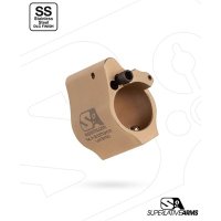 (image for) AR-15 SOLID ADJUSTABLE GAS BLOCK