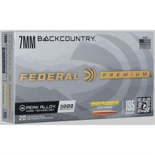 (image for) BERGER ELITE HUNTER 7MM BACKCOUNTRY RIFLE AMMO