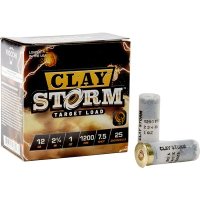 (image for) CLAY STORM 12 GAUGE #7.5 SHOT SHOTGUN AMMO
