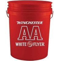 (image for) AA WHITE FLYER 5-GALLON RANGE BUCKET RED