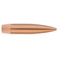 (image for) MATCHKING X 6.5MM CAL .264" HOLLOW POINT BOAT TAIL RIFLE BULLETS