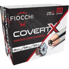 (image for) COVERTX 45 ACP JACKETED HOLLOW POINT HANDGUN AMMO