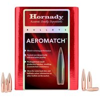 (image for) AEROMATCH 22 CAL (0.224”) HOLLOW POINT BOAT TAIL RIFLE BULLETS
