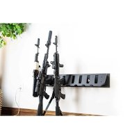 (image for) MODWALL MULTI-GUN RACK AK-VERSION W/BACKPLATE