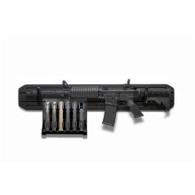 (image for) MINMOD RIFLE RACK W/MAG PACK HANGER FOR AR-15