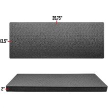 (image for) RAGAR CROSSLINKED FOAM INSERT 35.75\"X13.5\" FOR HARD RIFLE CASE