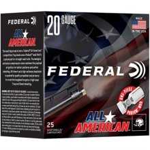 (image for) ALL AMERICAN 20 GAUGE 2-3/4\" #8 SHOT SHOTGUN AMMO