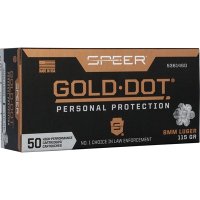 (image for) GOLD DOT PERSONAL PROTECTION 9MM LUGER AMMO