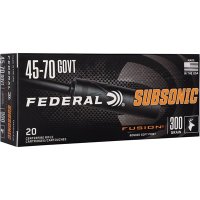 (image for) SUBSONIC 45-70 GOVERNMENT FUSION SOFT POINT RIFLE AMMO