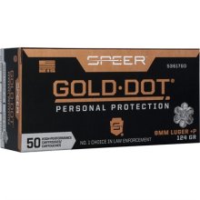 (image for) GOLD DOT PERSONAL PROTECTION 9MM LUGER +P HANDGUN AMMO