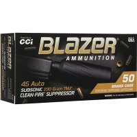 (image for) CLEAN FIRE SUPPRESSOR 45 AUTO TOTAL METAL JACKET HANDGUN AMMO